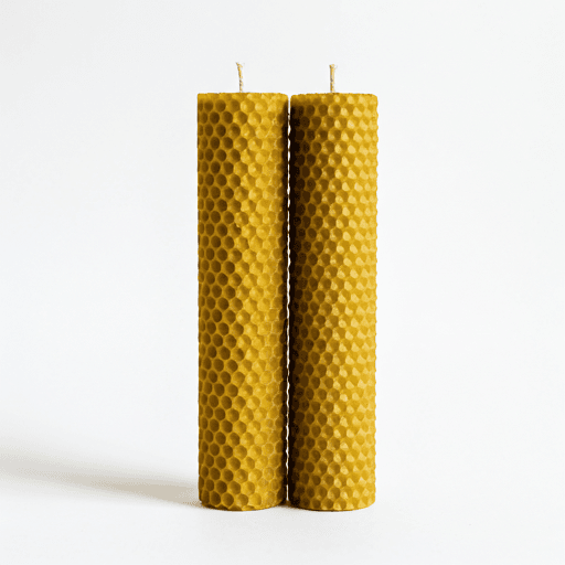 Candela in Cera d'Api